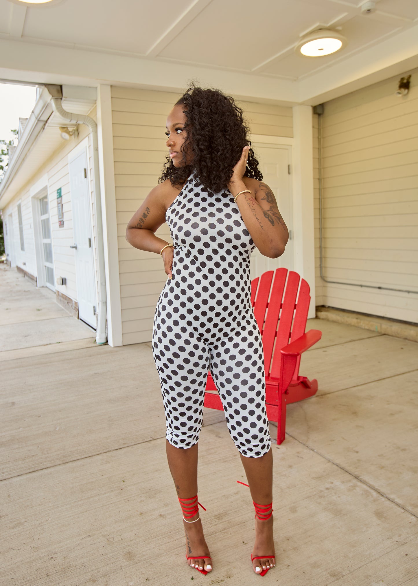Retro Monroe Moment Jumpsuit